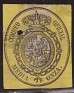 Spain 1855 Spain Coat 1/2o Negro y amarillo Edifil 35. esp 35. Subida por susofe